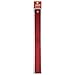 JAM PAPER Strong Aluminum Ruler - 12 Inch - Metal Ruler with Non-Skid Cork Backing - Red Metallic - Sold Individually