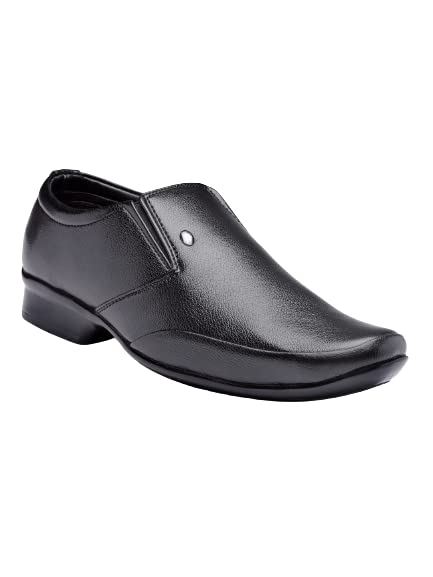 Action Dotcom D-103 Mens Black Synthetic Leather Stylish & Comfortable Office Slip On Formal Shoes (B09C65QZZZ) Amazon Price History, Amazon Price Tracker