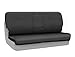 Coverking Custom Fit Rear Solid Bench Seat Cover for Select Buick LeSabre Models - Ballistic (Charcoal)