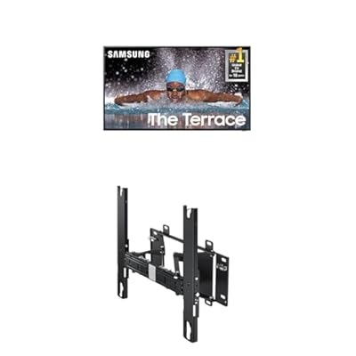 SAMSUNG 75-Inch Class Neo QLED 4K The Terrace Partial Sun, Quantum HDR+, Dolby Atmos, Wide Viewing Angle, Weather Resistant, (QN75LST7DAFXZA, 2024 Model) 65" & 75" The Terrace Wall Mount