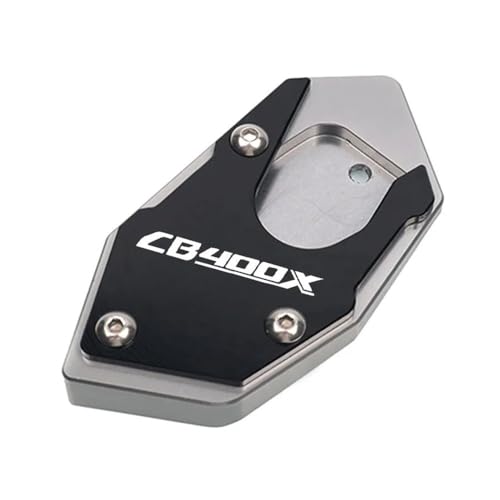 Extension béquille moto CB400X accessoire idéal pour le camping road trip