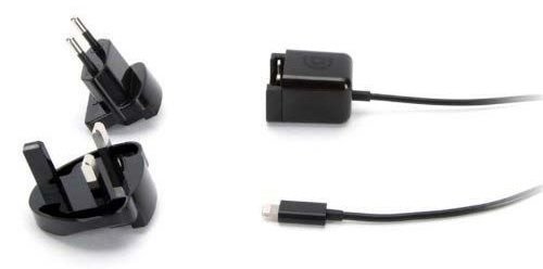 Griffin PowerBlock EU/UK Lightning Intérieur Noir - Chargeurs de téléphones Portables (Intérieur, Secteur, 5 V, Noir)