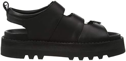 Kickers Women's Knox Lo Buckle Rain Shoe, Black, 8.5 | Image 5