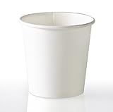 PERFECT 4 oz Paper Espresso Cups (50 ct) Bundled with Andaman Coaster – Mini Hot Disposable Cup for Coffee, Tea, Nespresso, Water, Shots, Wheat Grass, Sampling and also Cold Drinks