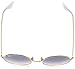 Ray-Ban RB3592 Ja-Jo Round Sunglasses, Gold/Light Brown Gradient Blue, 55 mm