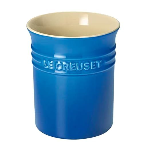 Le Creuset Gryta för matlagningskällor, 1,1 liter, stengods, Marseille (blå)