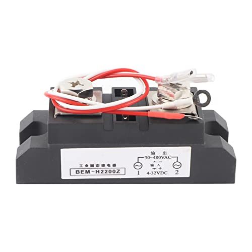 Relais à semi-conducteurs SSR 100 Ampères Bem H2200Z à haute durabilité sans usure