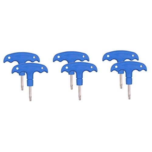 BESPORTBLE 6pcs Portable Golf Wrench Versatile Tool for Adjusting Axle Nuts and Hardware Golfing Repairing Tool for All Types