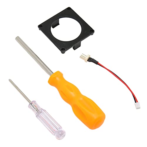 [PRESTAZIONI MIGLIORATE] Funzionamento più silenzioso e più fresco per la tua console con questo kit telaio ventola di raffreddamento.