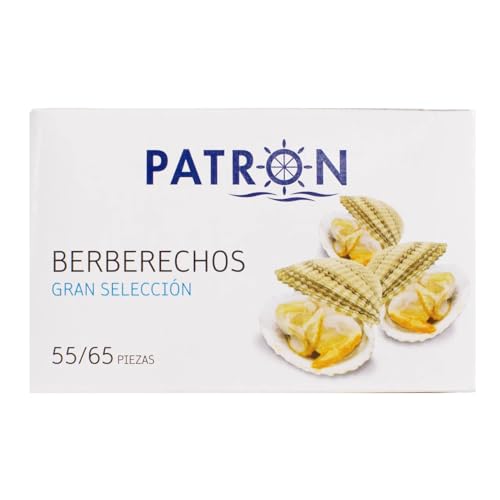 Patron - Botes pequeños de berberechos (63 g, 9 unidades)