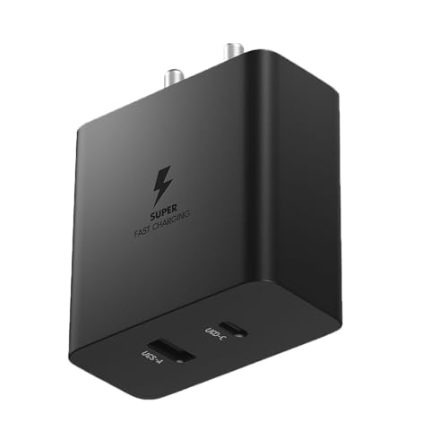 Image of 35W Dual Port,Type-C & USB-A,Cellularphone Fast Charger Compatible with Samsung (Cable Not Included),Black [CH280 LY9584