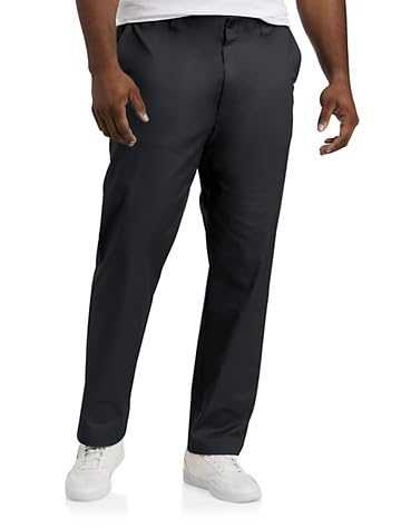 Oak Hill by DXL Men's Big and Tall Straight-Fit Tech Pants
