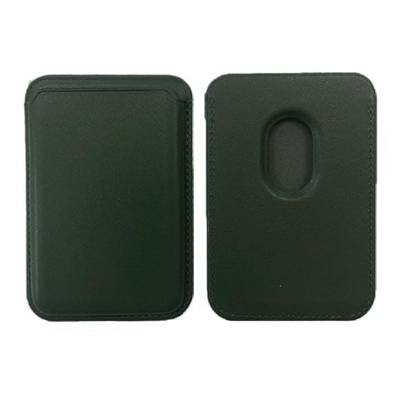 Stealodeal MagSafe Wallet, Magnetic Phone Vegan Leather Wallet - Slim 3 Cards Holder Designed for MagSafe Compatible with iPhone 15, iPhone 14, iPhone 13, iPhone 12 Series Models (Green)-image-22