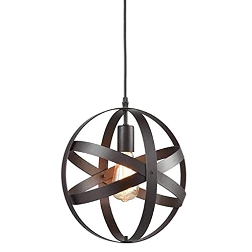 Lustre cage en fer forgé pour créer une ambiance bistrot chic