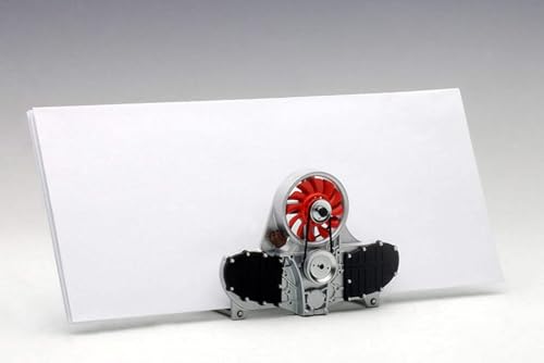 Porte-lettres moteur refroidi par air avec ailettes de tri stables