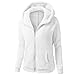 Girls Zip Up Fleece Hoodie Jacket Cute Fashion Full-Zip Sweatshirt Outwear Warm Fall Winter Coat with Pockets