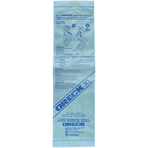 Oreck Commercial PK80009 Disposable Vacuum Bags Cover