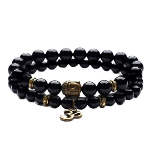 Bracelet prière bouddha en pierre naturelle pour retrouver le calme intérieur