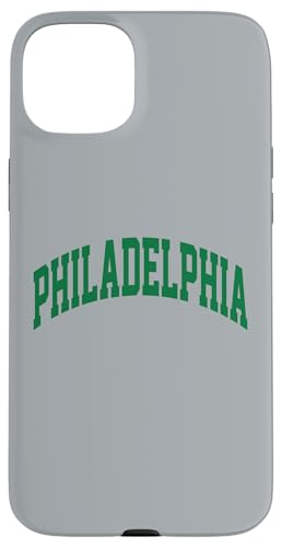 Camiseta retro Philadelphia Souvenir Classic Philadelphia Green Carcasa para iPhone 15 Plus
