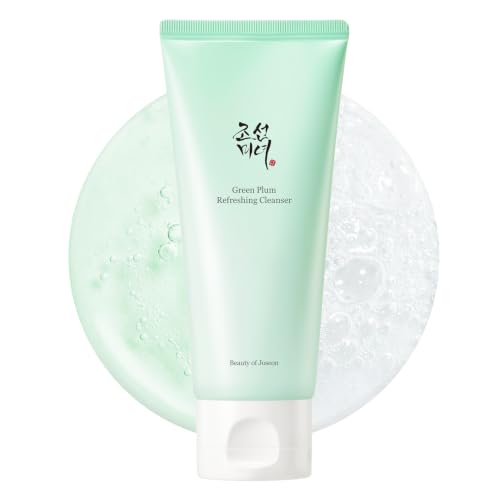 Beauty of Joseon Green Plum Refreshing Cleanser Gel Type Deep Pore Cleansing, Face Cleansers for All...