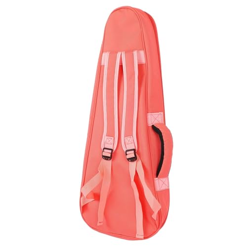 Image of Ukulele Case with 5MM Sponge Padding Adjustable Shoulder Strap 21 Inch (26 Inch, Pink)