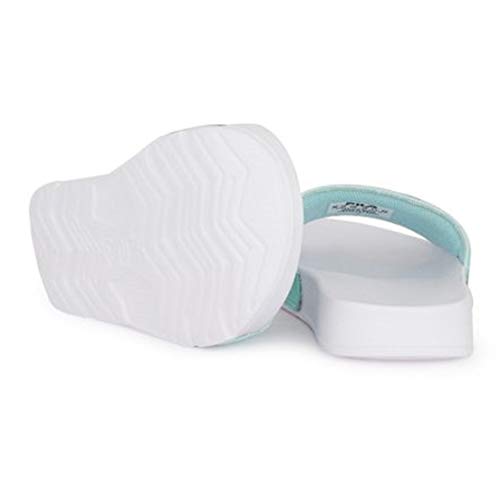 CHINELO FILA CHINELO Feminino AZUL CLARO/CORAL/BRANCO 37