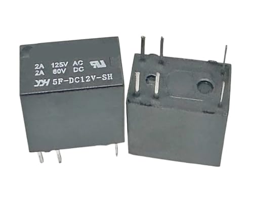 Relé YYH5F-DC12V-SH 23F-12V-2A componente electrónico 6 pines mini para PCB