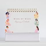 Mulberry Lane Co. Faith-Filled Weekly Pregnancy Milestone Calendar – Pregnancy Must Haves, First-Time Mom Essentials, Monthly Baby Tracker with Scripture, Pregnancy Gifts for Expecting Moms
