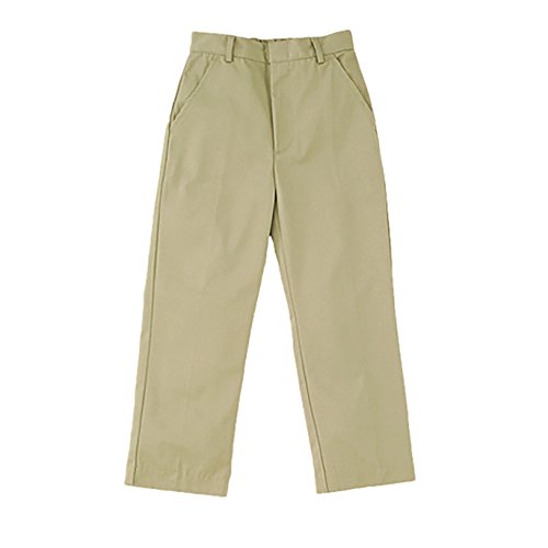 Image of Boys Flat Front Husky Pants