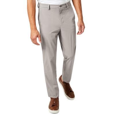 Calvin Klein Mens Slim Fit Solid Suit Dress Pants Grey 36 x 32