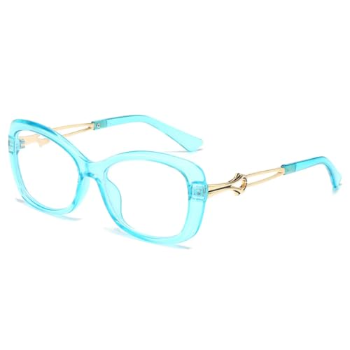 Lunettes léopard style rétro monture creuse géométrique ultra légère