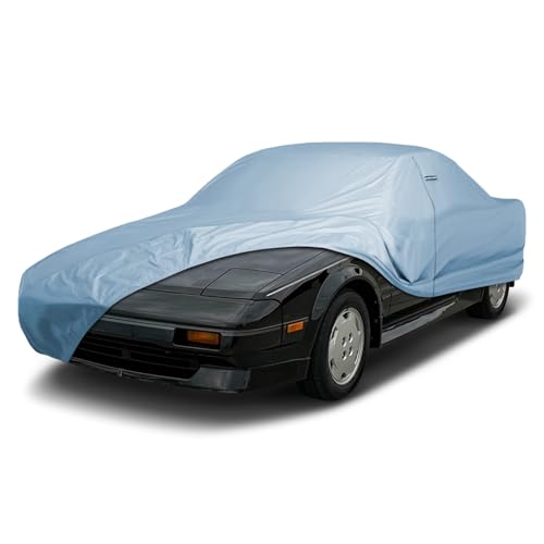 Image of iCarCover Premium Car Cover for 1984-1989 Toyota MR2 Heavy Duty Waterproof All-Weather Automobiles Custom Fit Indoor Outdoor UV Snow Protection Covers with Straps and Bag