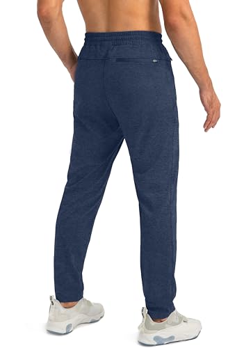 Image of G Gradual Men's Sweatpants with Zipper Pockets Tapered Joggers for Men Athletic Pants for Workout, Jogging, Running