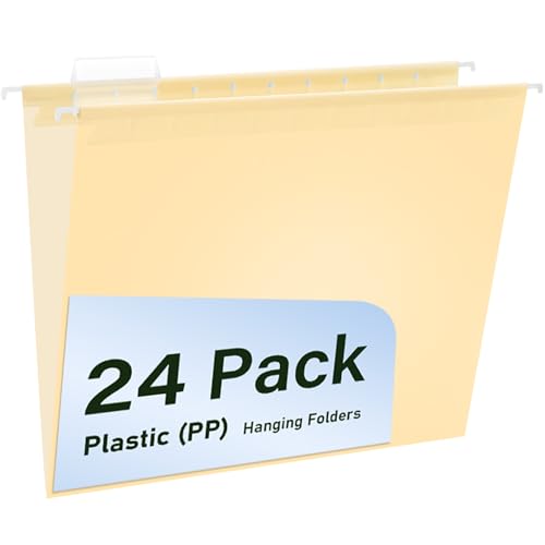 Dossiers suspendus plastique format lettre lot de 6 classement bureau fichiers volumineux
