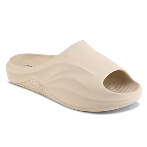 Image of ATHREE Slippers for Man Soft Lightweight | Chappal for Men Daily use Casual Slipper | Stylish Sleeper for Mens EVA Flip Flops Home use Gents Footwear for Man Pack of 1