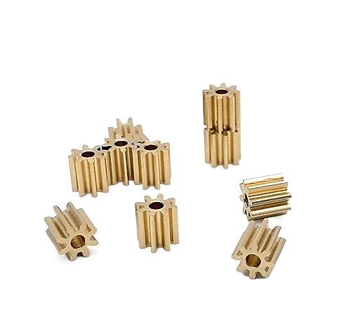 Bevel Gear Pinion Hardware Mechanical 10pcs 0.6M 8T Coper Parts Gear 1.98mm 2mm Hole
