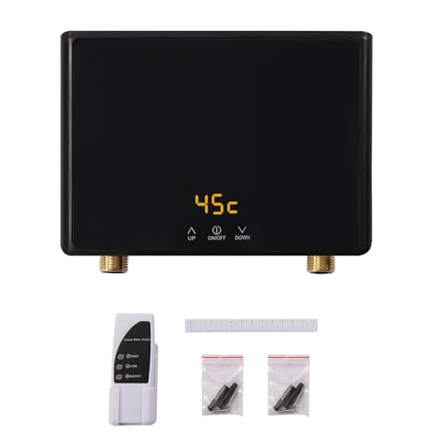 Scaldabagno Elettrico 5500W con Display LCD