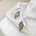 HZJCC Fashion Leaf Stud Earrings For Women Enamel Earrings Jewelry