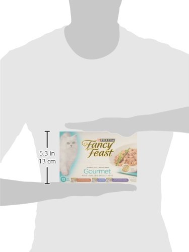 Fancy Feast Wet Cat Food, Gourmet Variety Pack 3 Flavours - 85 g Can (12 Pack) image 2