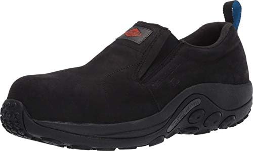 Merrell Work Jungle Moc Leather Moc Composite Toe SD+ Black 11.5 Wide