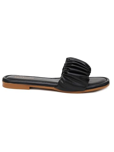 Image of Women's Radiant Flat Sandals Lightweight & Flexible Comfortable Design Anti-Skid Sole Versatile Style For Girls /Ladies