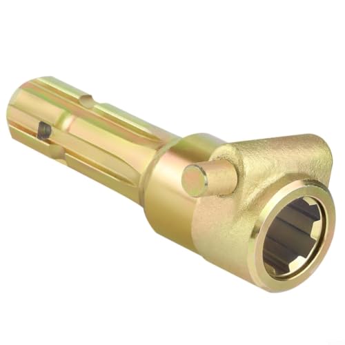 Prolongación toma de fuerza 1-3/8 de acero inoxidable macizo para implementos 5