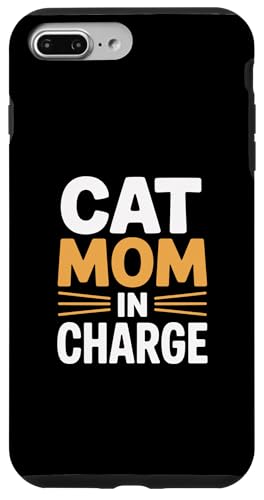 Cat Mom In Charge �X�}�z�P�[�X iPhone 7 Plus/8 Plus �p