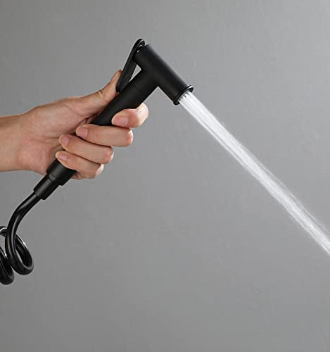 Grifo de bidé para pared con ducha de inodoro de doble función 4