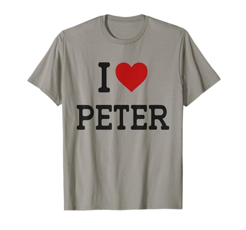 I Heart Peter - I Love Peter - Funny Gift