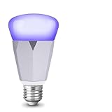 Smart LED WiFi Lampe, dimmbare VIFLYKOO-Wi-Fi-RGB-Leuchte, E27-Gewinde, Appsteuerung, Kompatibel mit...