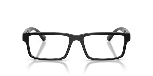 Image of Emporio Armani mens Ea3278 Rectangular Prescription Eyewear Frames