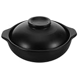 Versatile and portable: lightweight and easy to carry, this korean ceramic pot is suitable for home cooking, parties, or travel, meeting diverse culinary needs,earthen pot,earthenware clay pot Simple to maintain: the clay casserole pot is easy to cle...