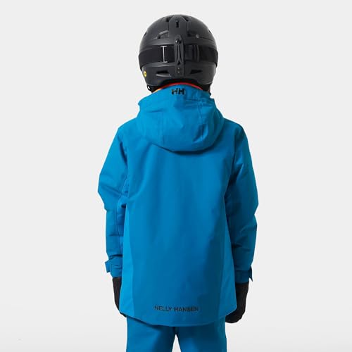 Image of Helly-Hansen Junior Traverse Jacket - Waterproof, Breathable, Unisex Design, Ideal for Outdoor Adventures