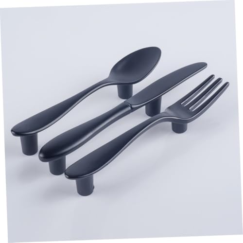 Mangos para muebles con forma de cuchillo, tiradores decorativos de cocina, 3 uds 8